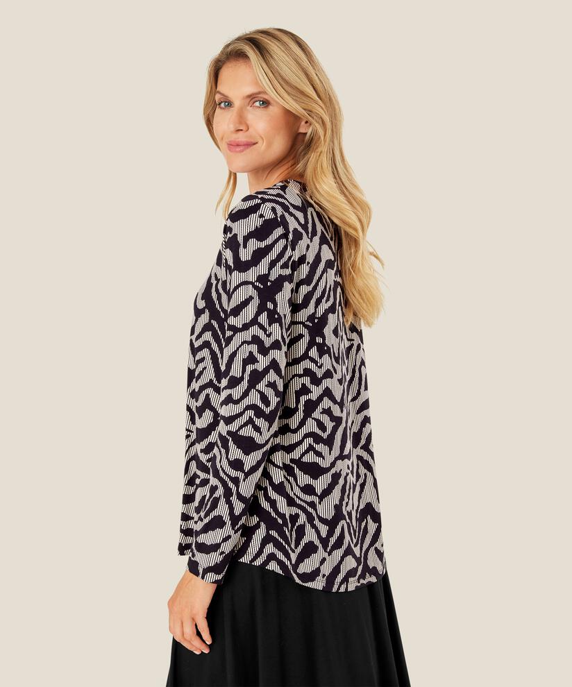 Badisna JERSEY Top, Black