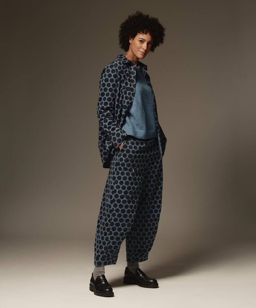 Indiba Skjorte, Navy Blazer