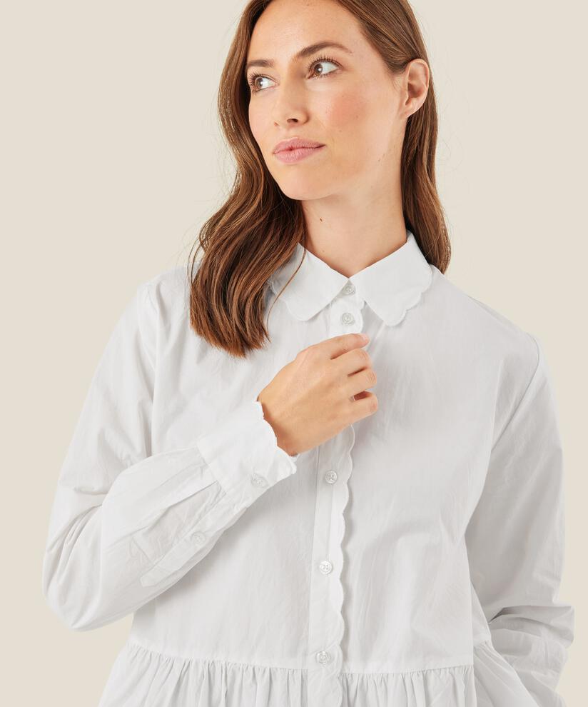 Imee Skjorte, White