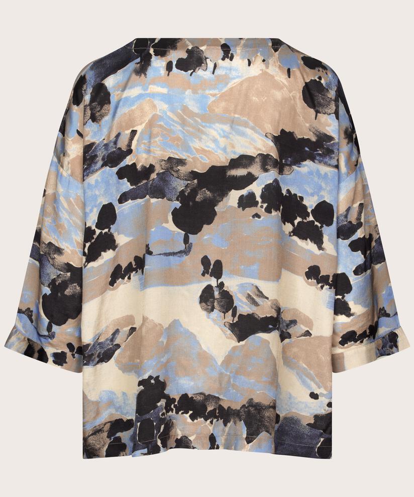 Becca Top, Steel Grey