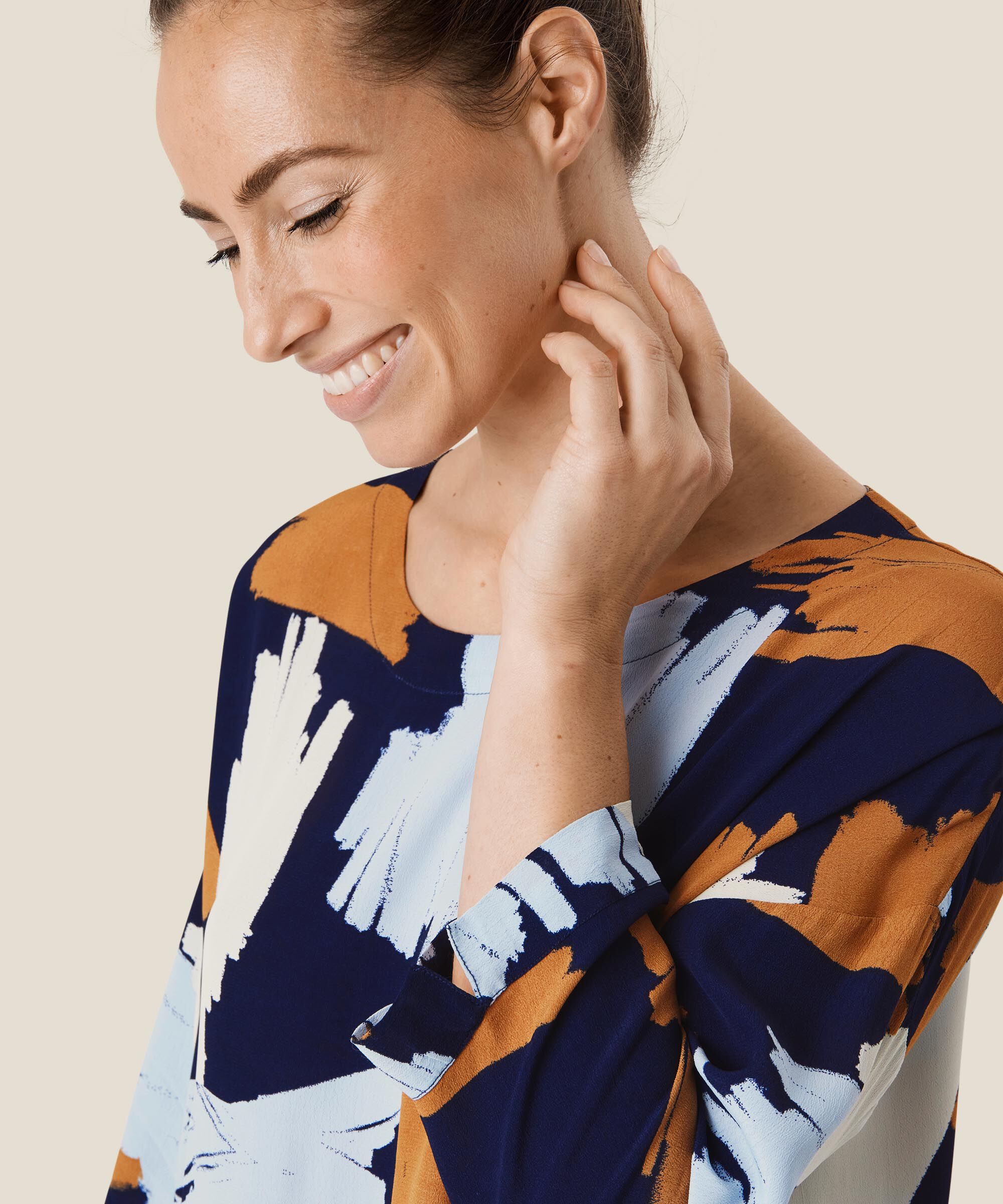 Becca Top, Maritime Blue
