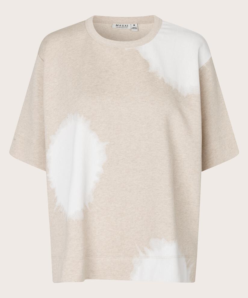 Dylcie JERSEY Top, Beige melange