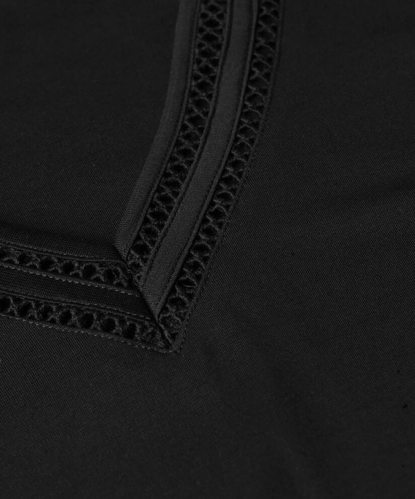 NYSAMA JERSEY KJOLE, Black