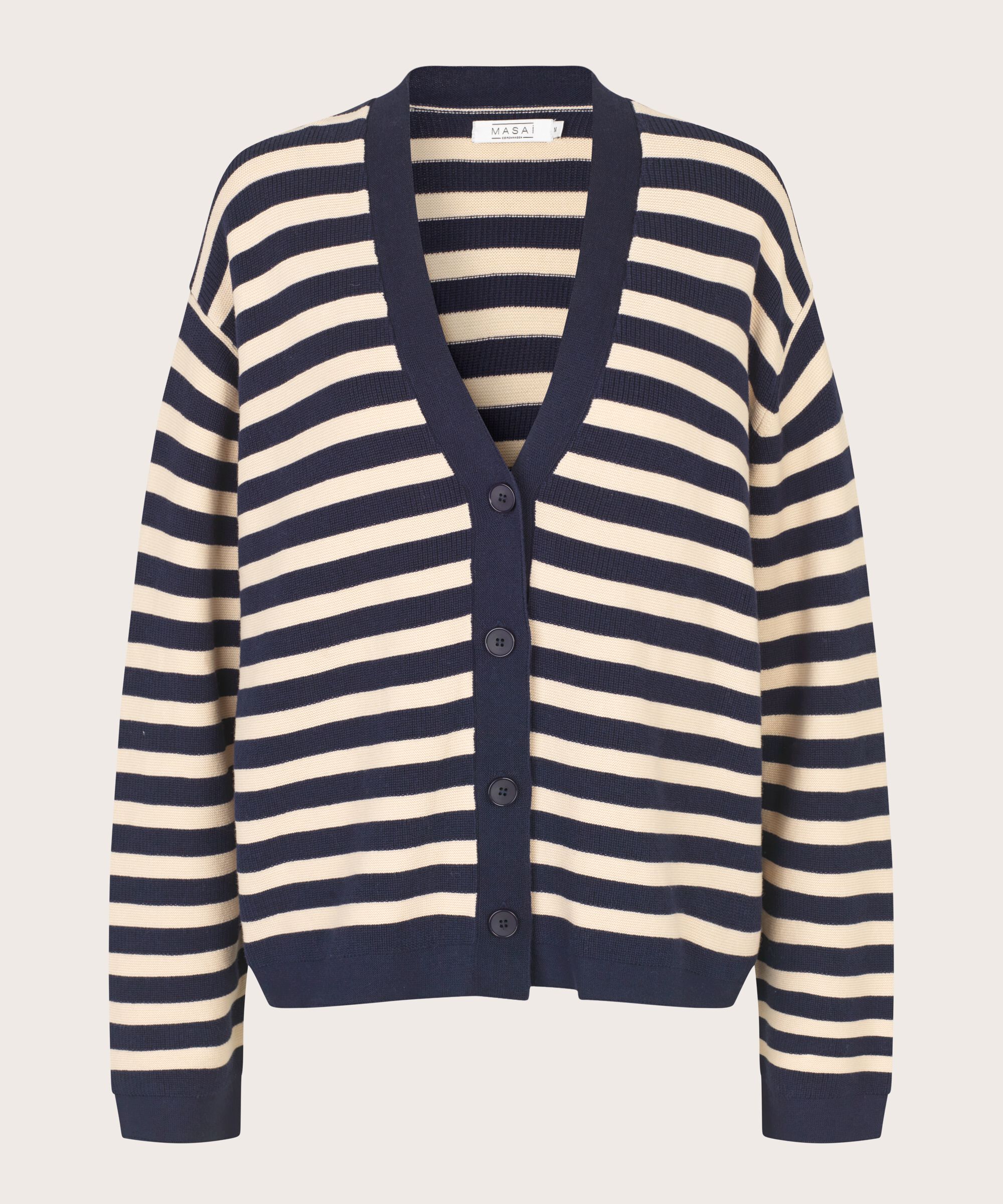 Lavender Cardigan, Maritime Blue