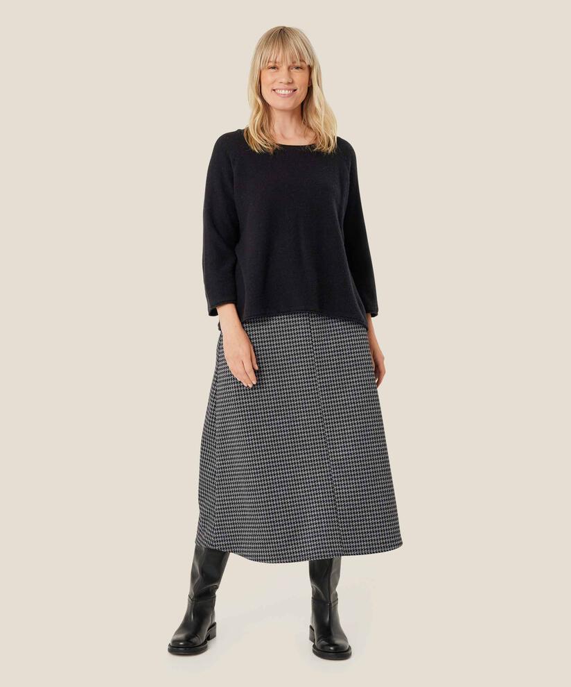 Sarawati JERSEY Nederdel, Black