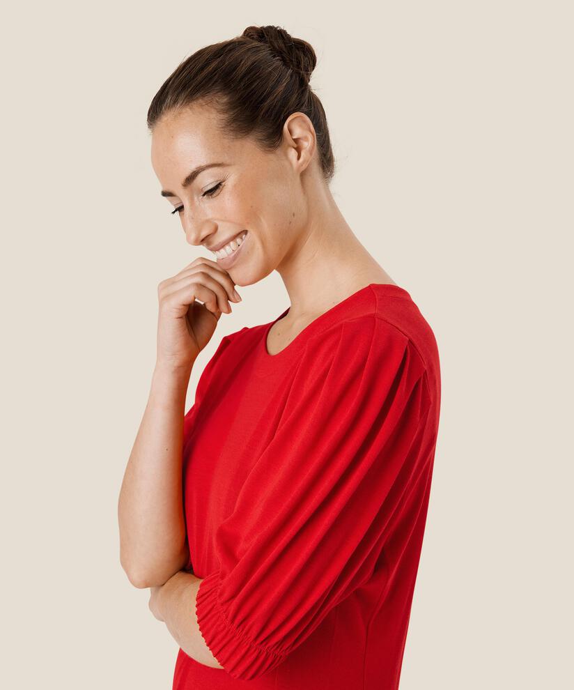 Nalan JERSEY Kjole, Goji Berry, hi-res