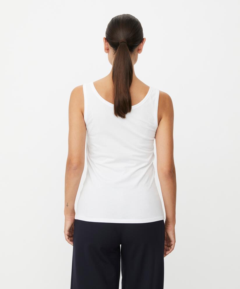 Elviora JERSEY Top, White