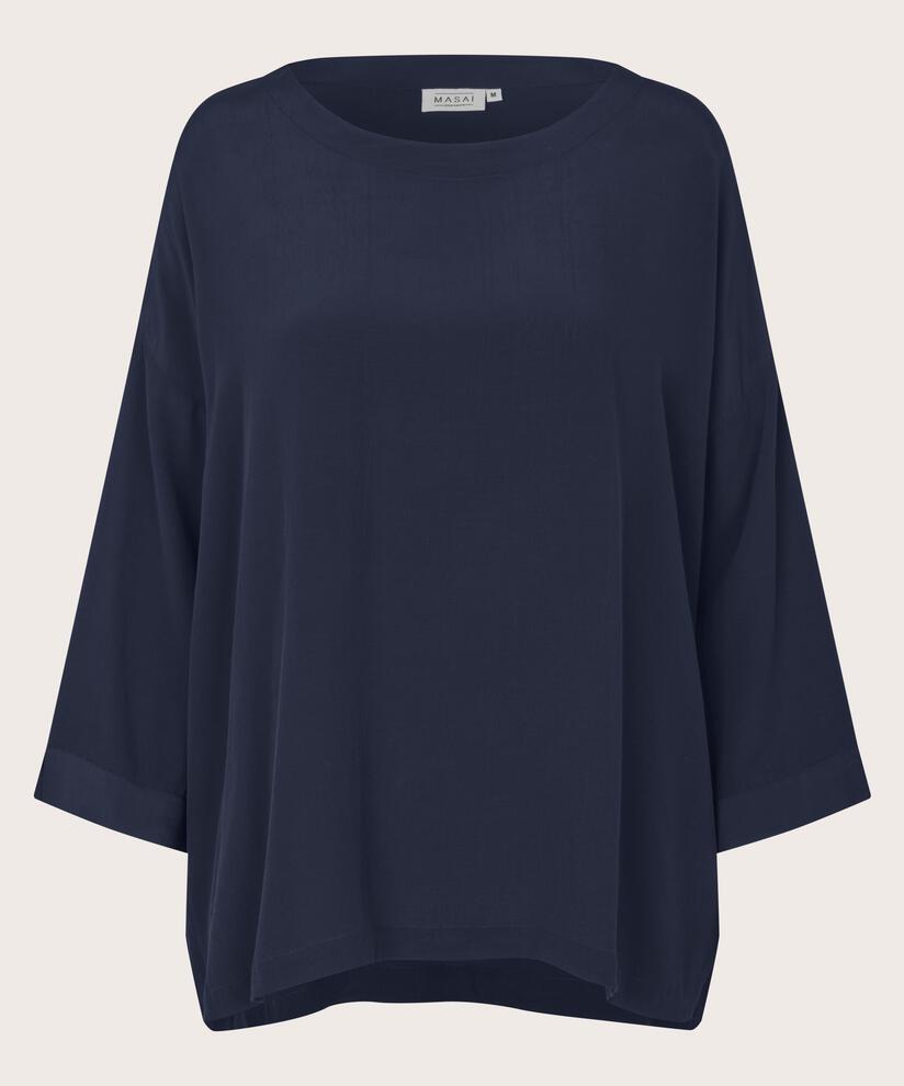 Becca Top, Navy Blazer