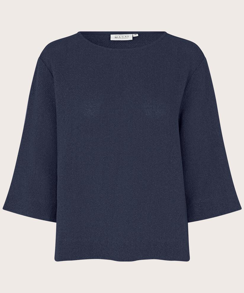 Darmi Top, Navy Blazer