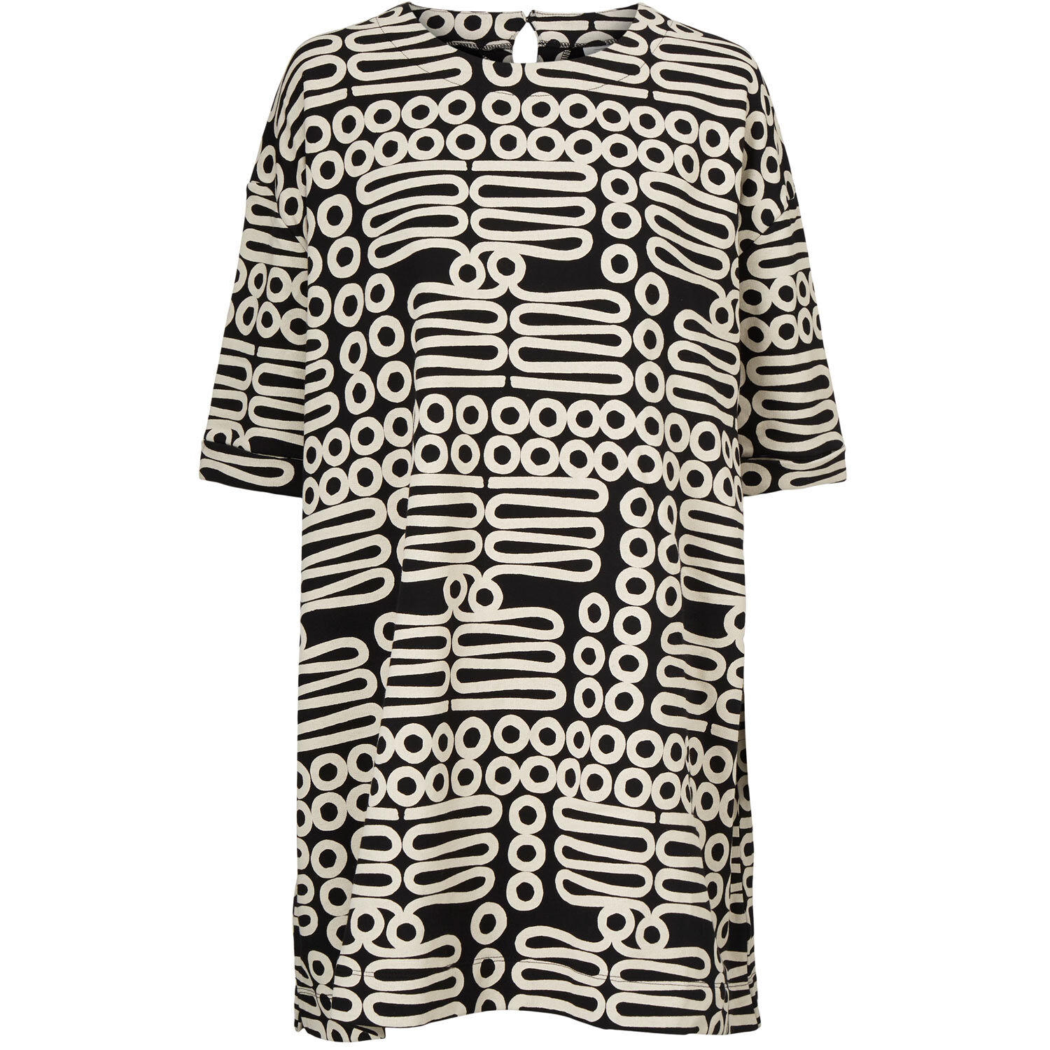 GASLA JERSEY TUNIKA, Black