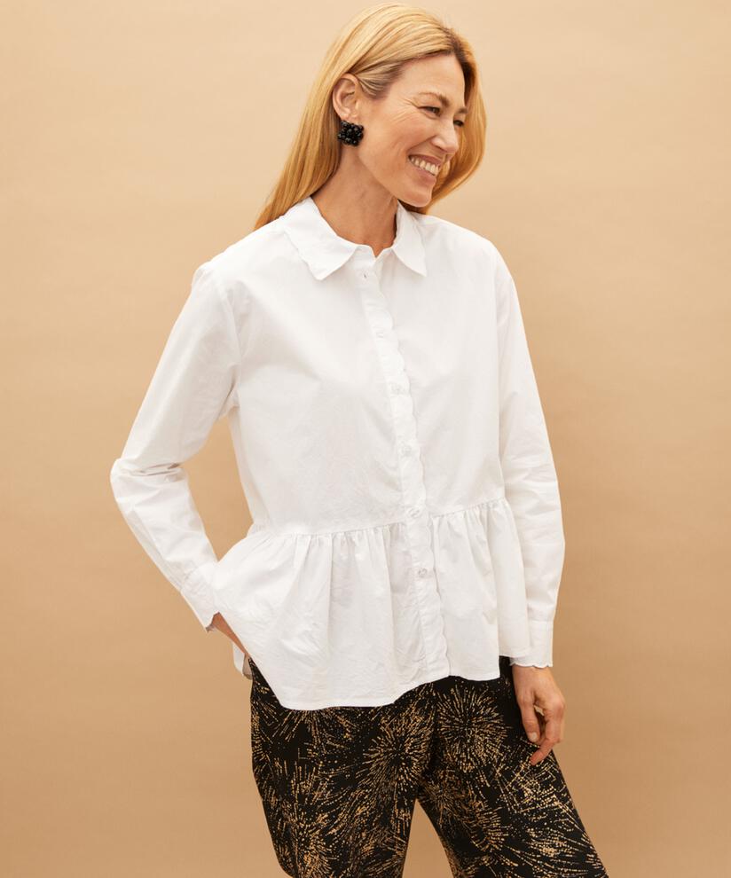 Imee Skjorte, White