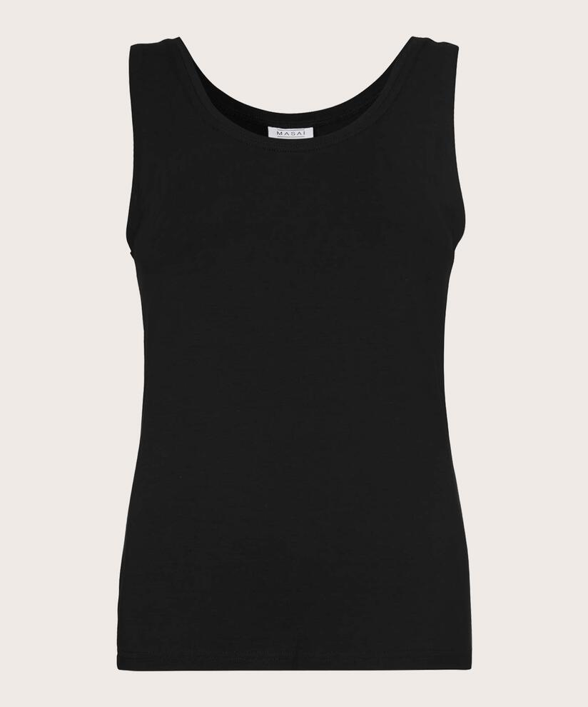 Els JERSEY Top, Black