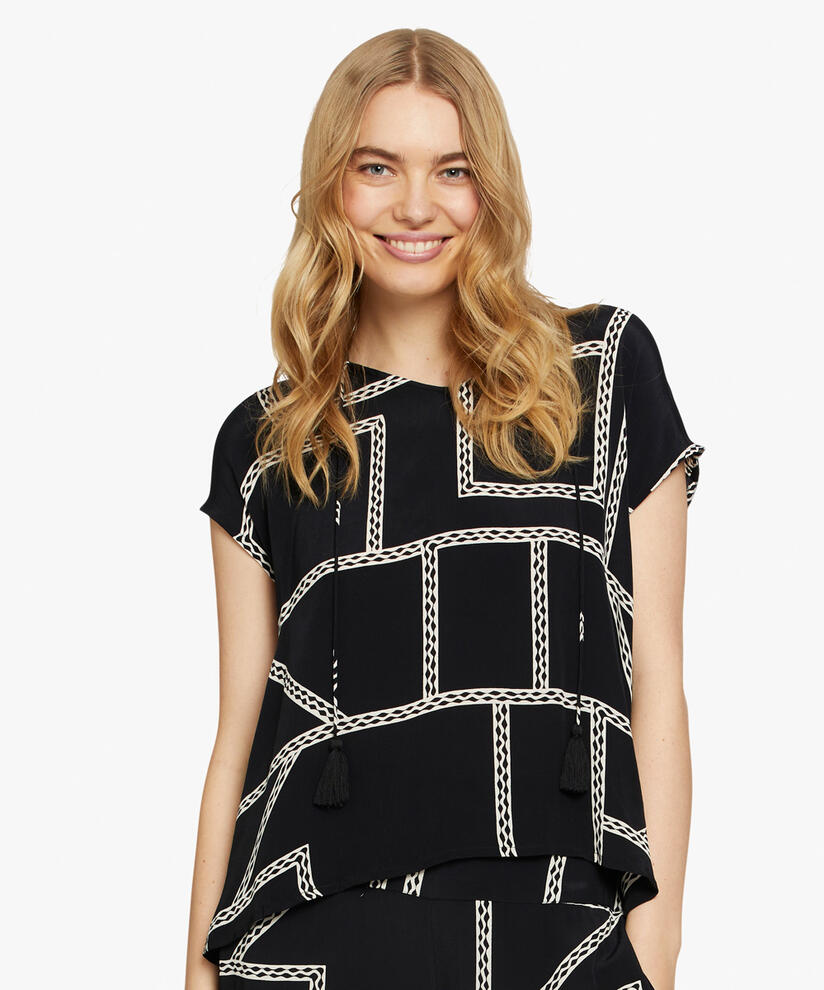 EDORA TOP, Black