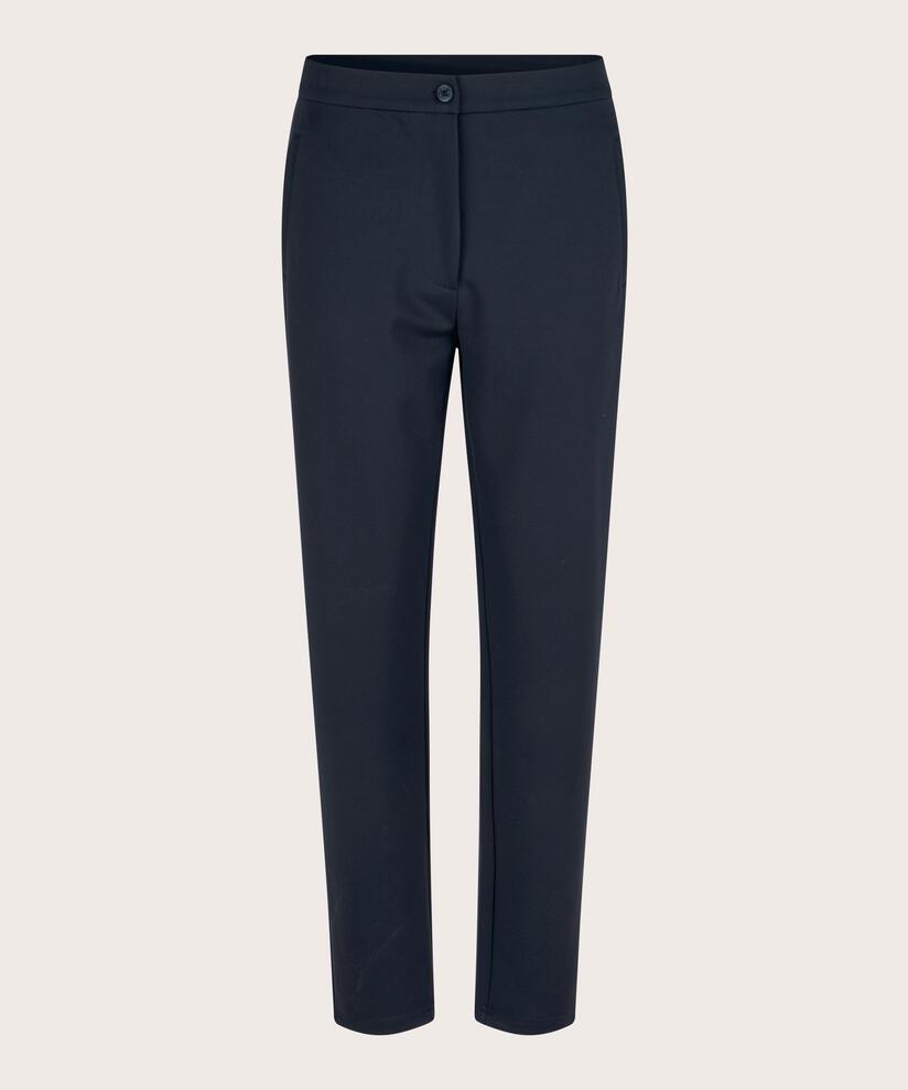 Pamala JERSEY Bukser, Navy, hi-res