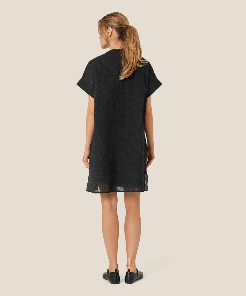 Nayla Skjortekjole, Black