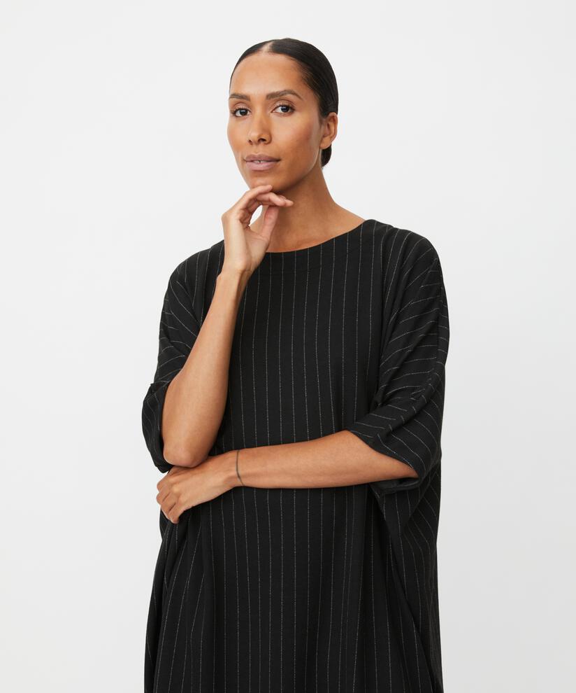 Nujanka JERSEY Kjole, Black