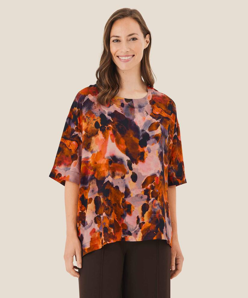 Degana Top, Spicy Orange