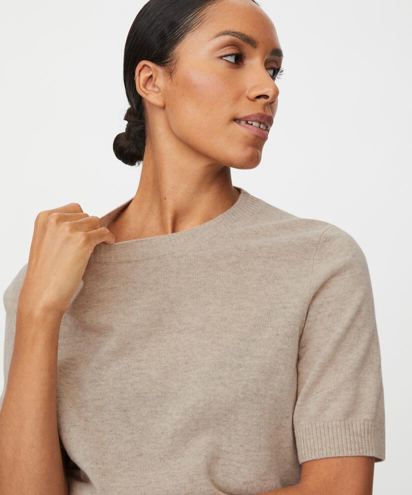Fallan Top, Beige melange