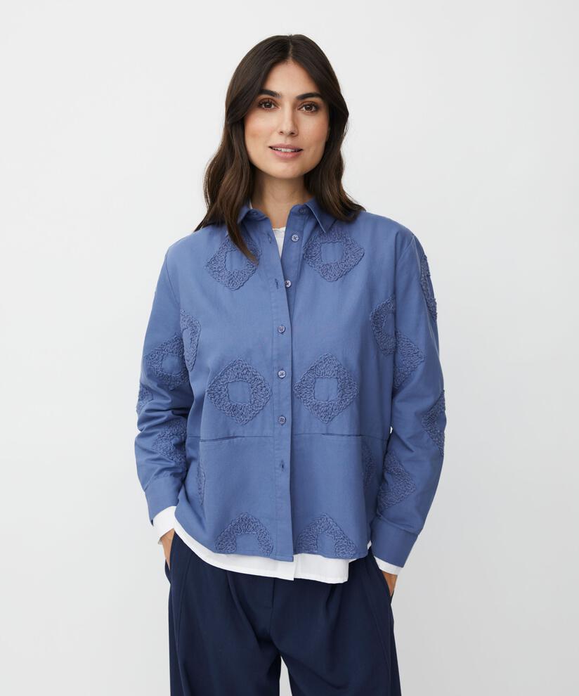 Inanne Skjorte, Bijou Blue