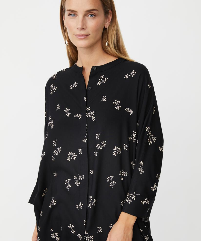 Iosetta Skjortekjole, Black