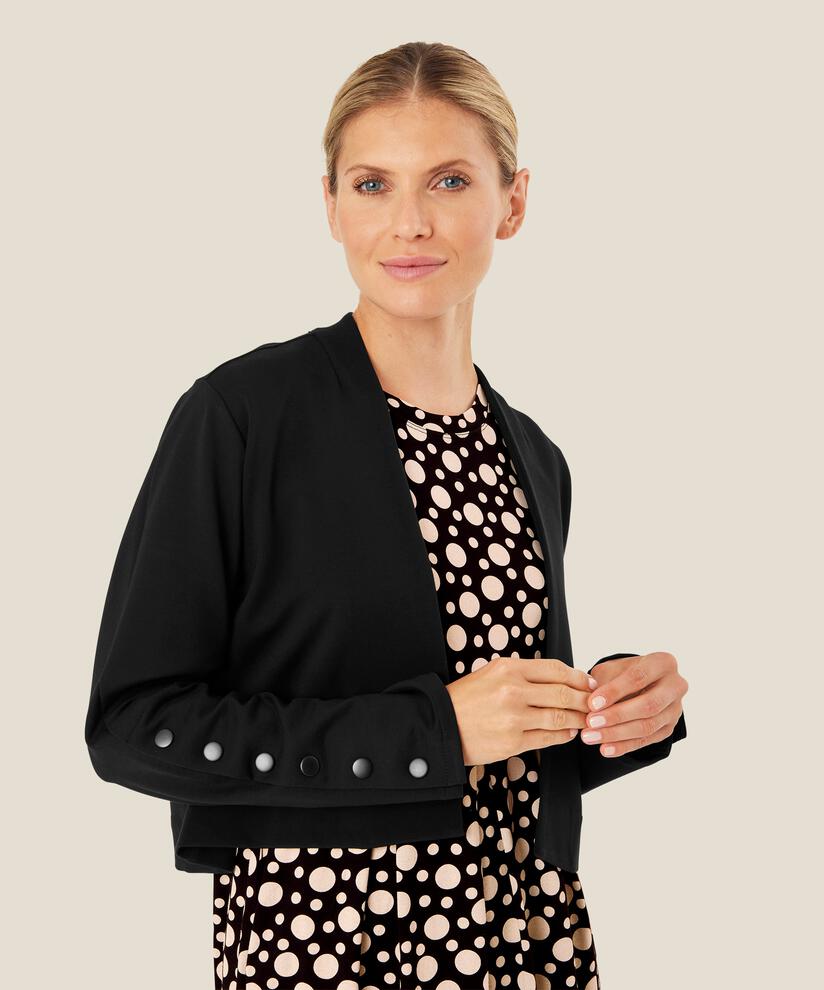 Jadeka JERSEY Jakke, Black