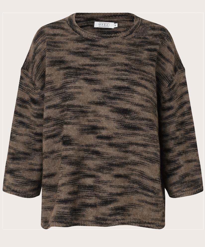 Florisa Top, Coffee Bean