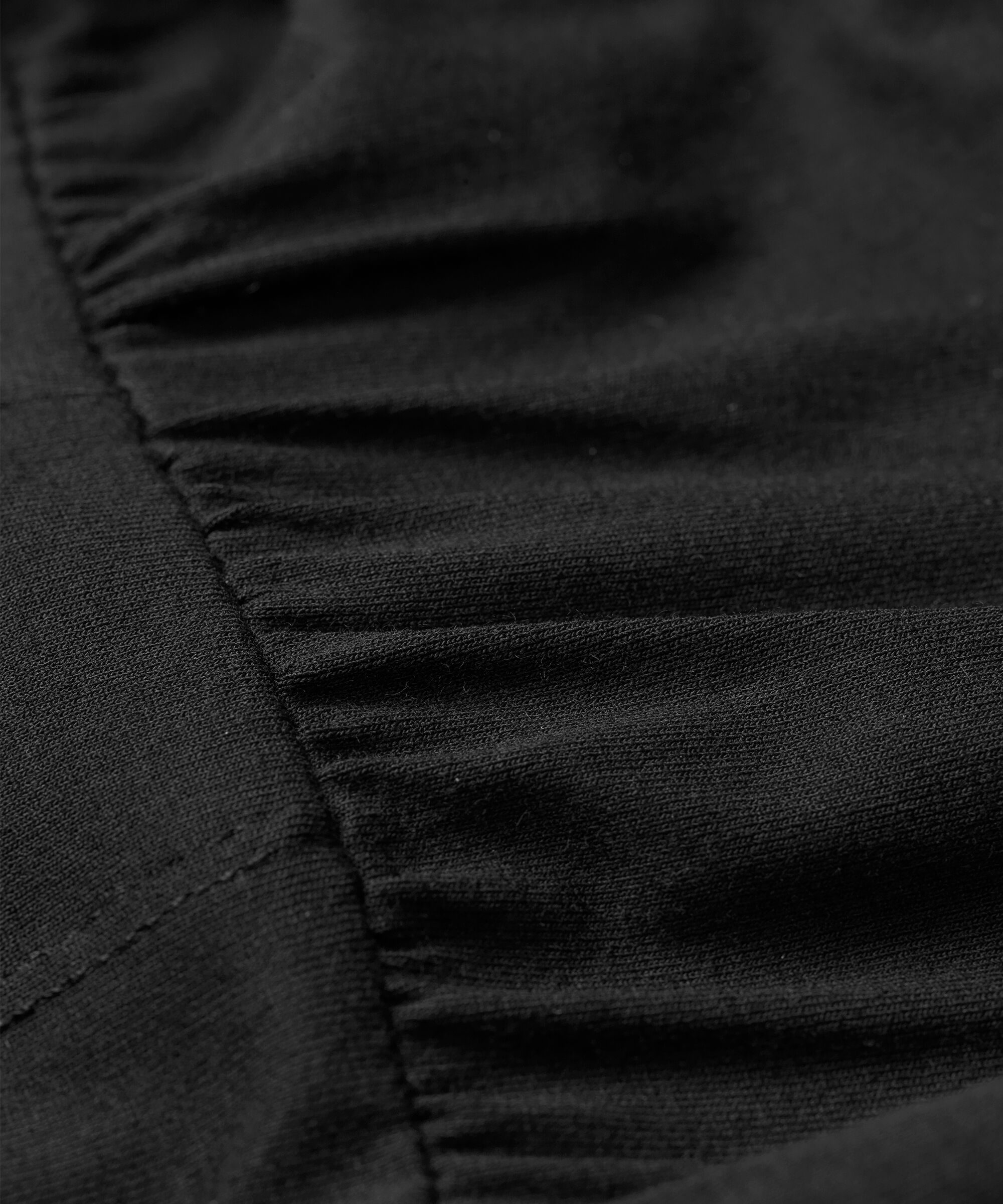 Nadio Jersey Kjole, Black