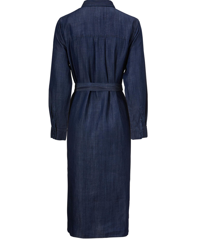 NOOR SKJORTEKJOLE, Dark Denim