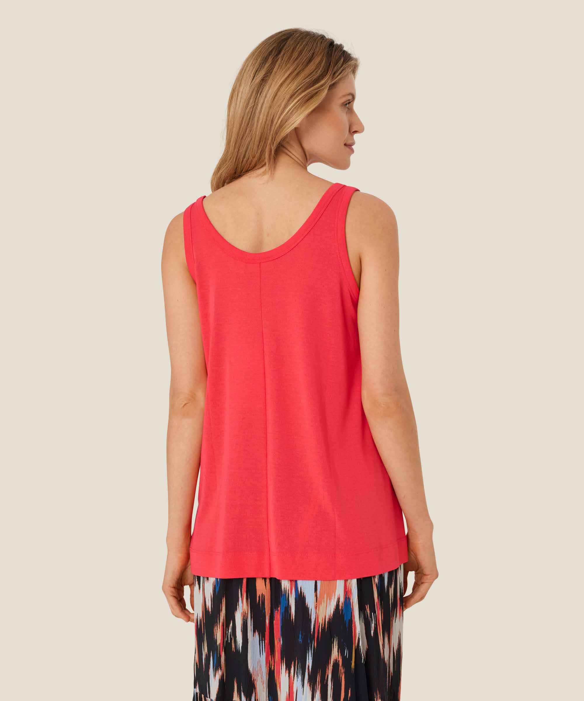 Erita JERSEY Top, Hibiscus