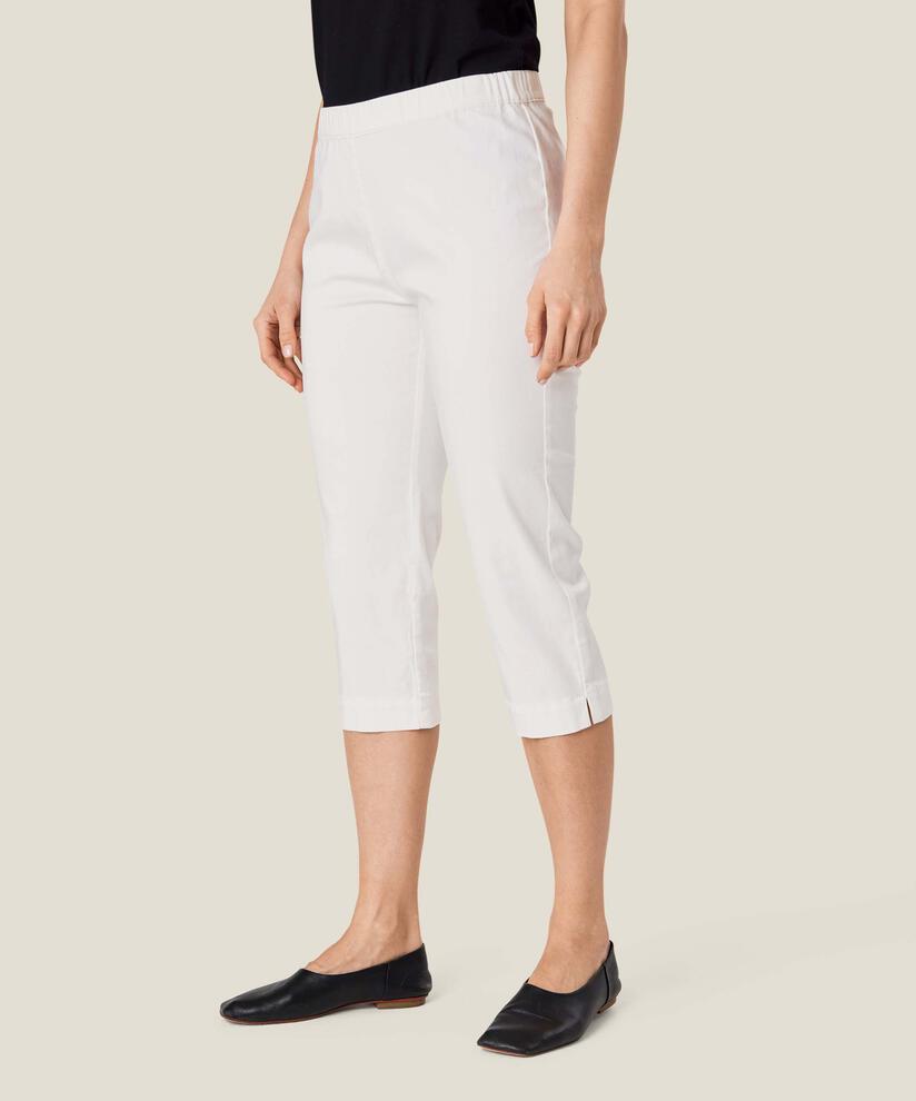 Peach Bukser, White