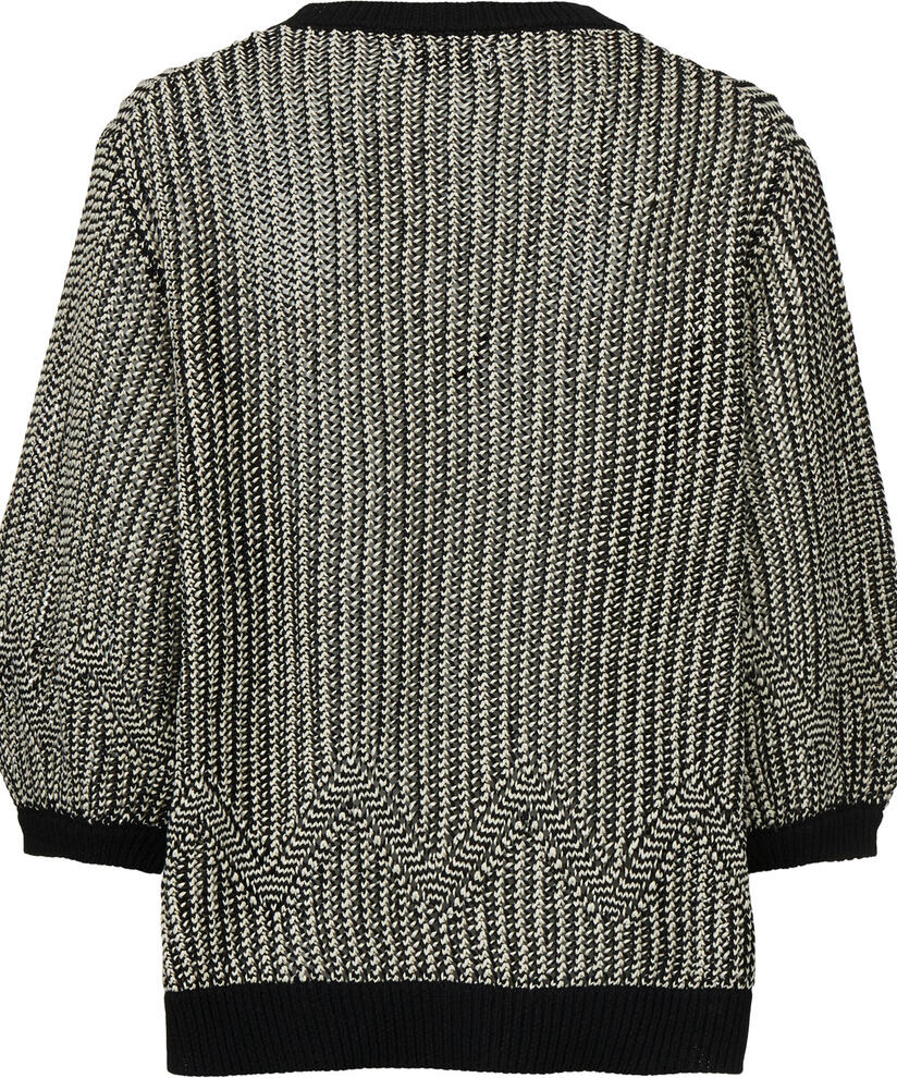 FLEURINE TOP, Black