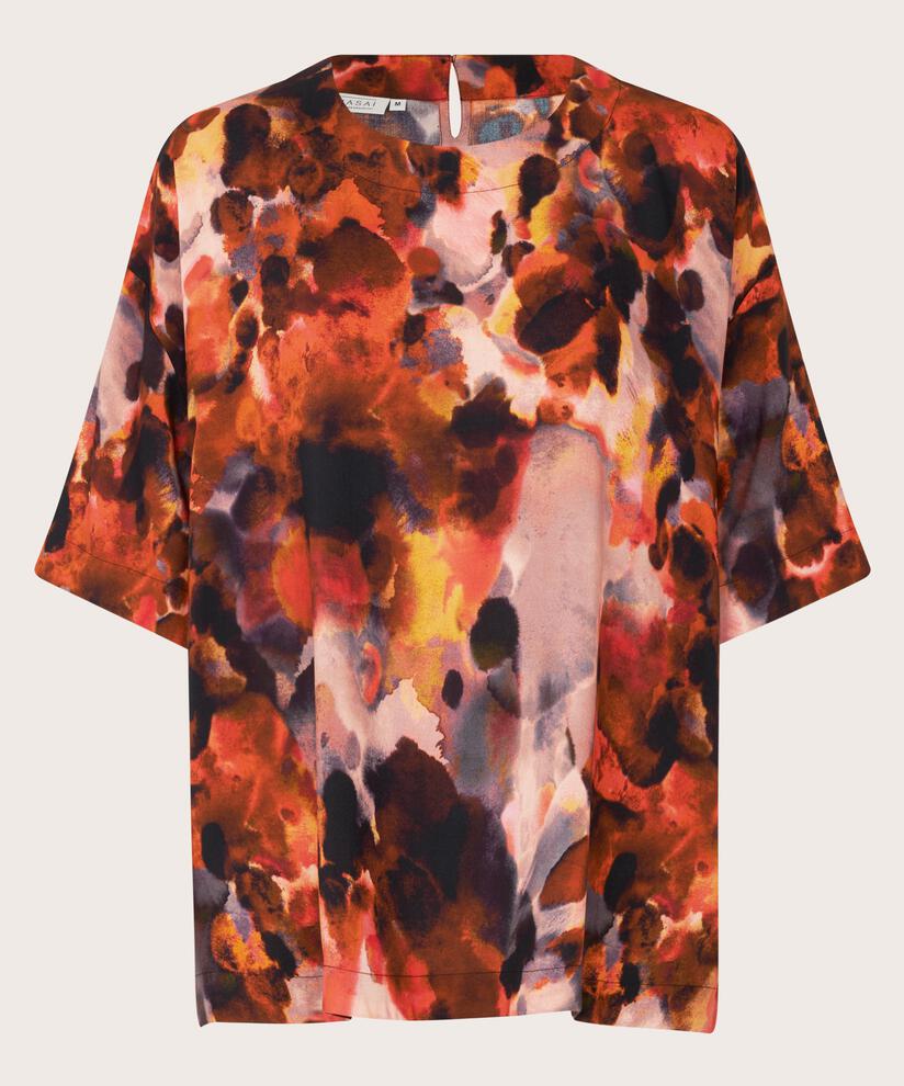 Degana Top, Spicy Orange
