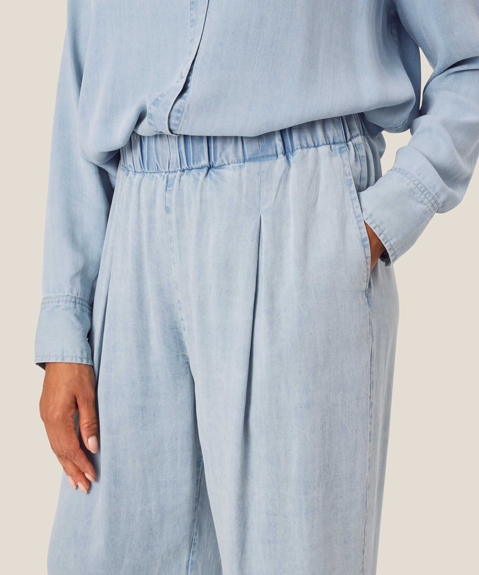 Pascula Denim Bukser, Light Denim