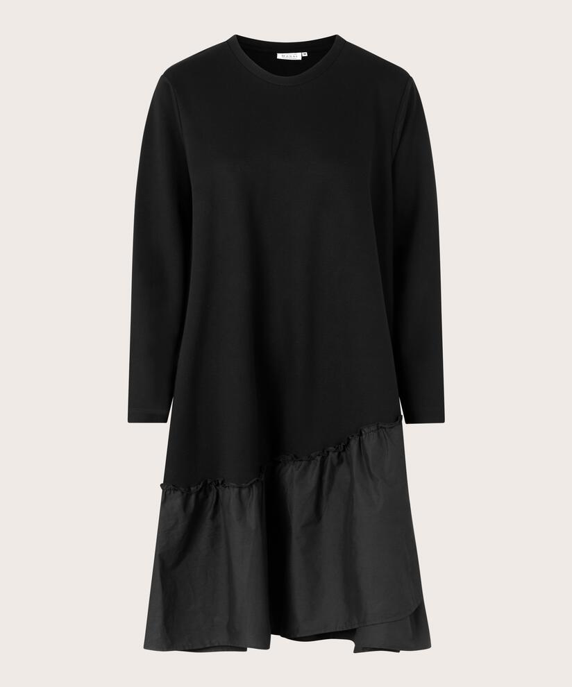 Nell JERSEY Kjole, Black