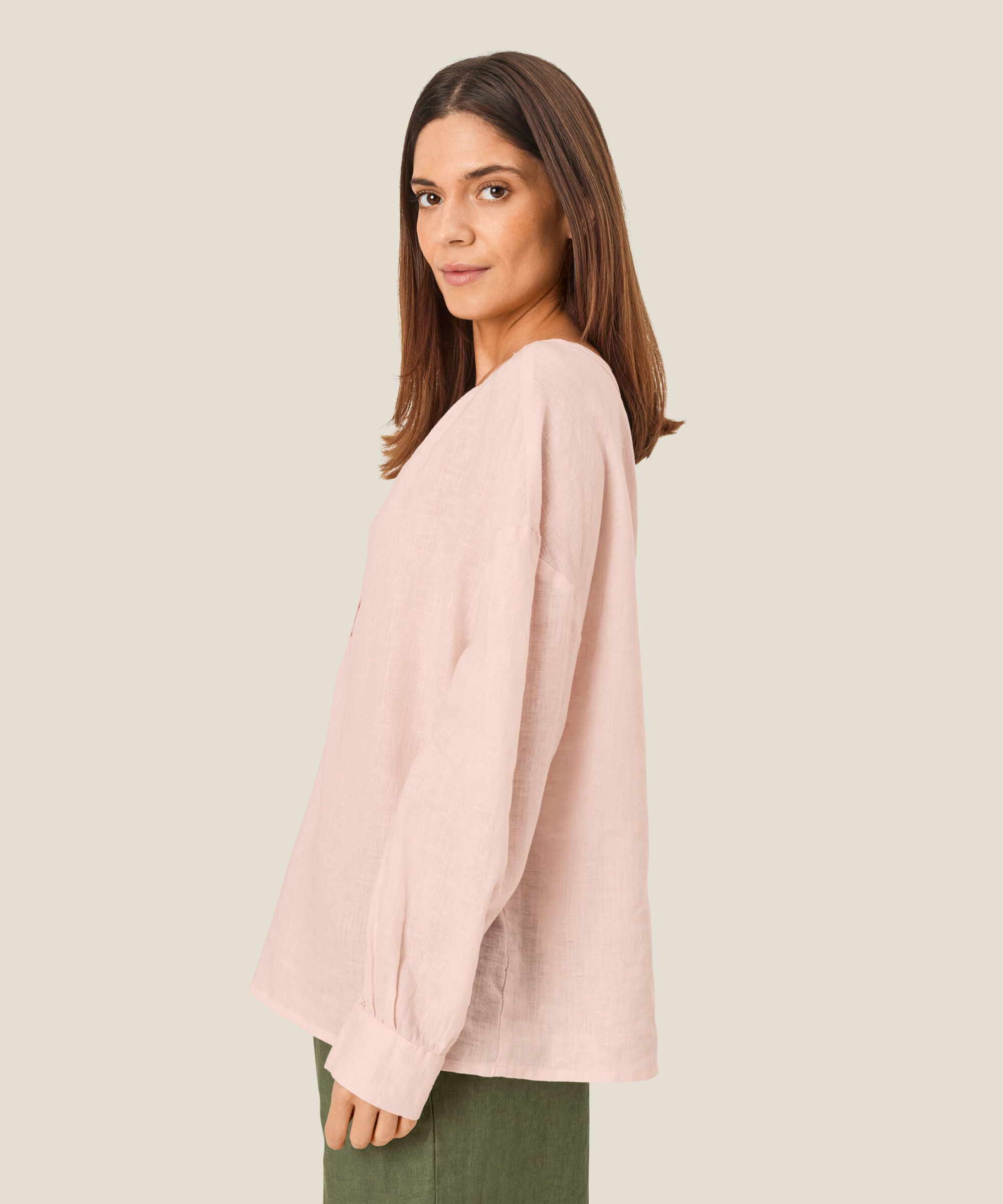 Dashina Top, Mauve Chalk