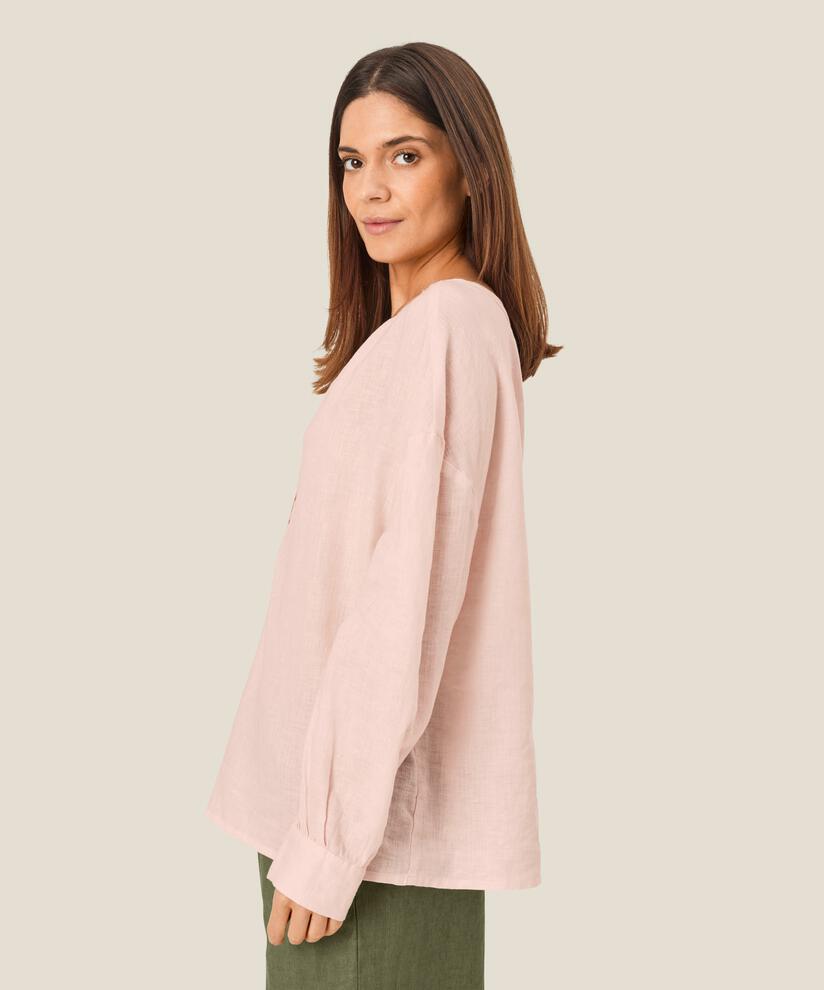 Dashina Top, Mauve Chalk