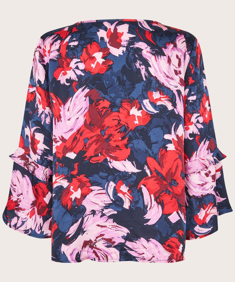 Bimelda Top, Scarlet Sage