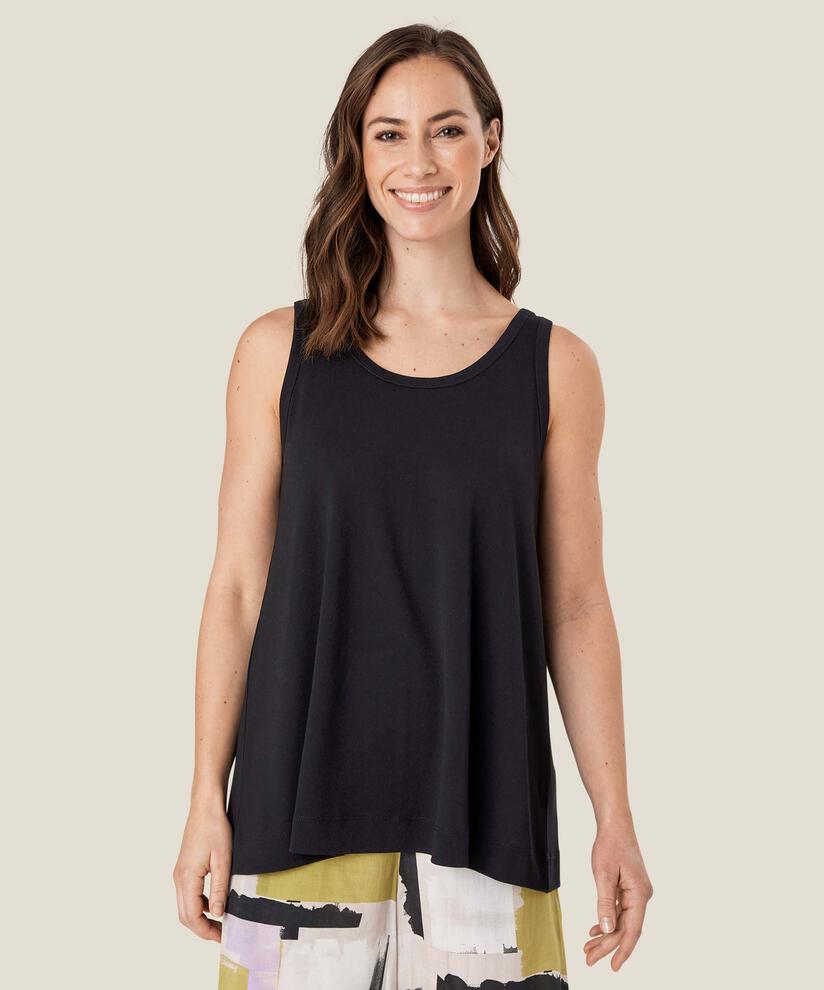 Erita JERSEY Top, Black