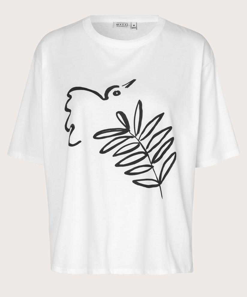 Doreann JERSEY Top, White, hi-res