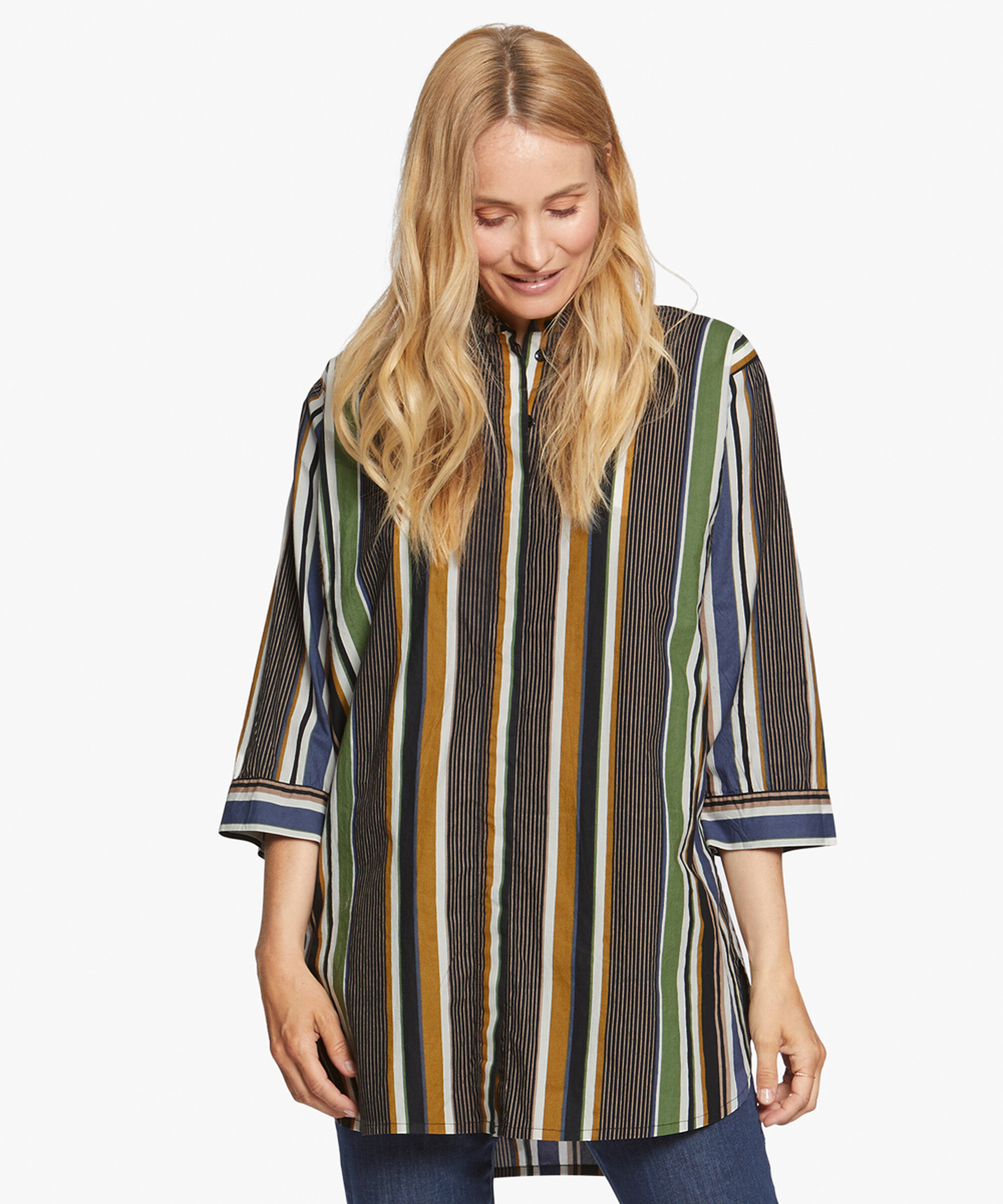 INDIRA SKJORTE, Garden Green