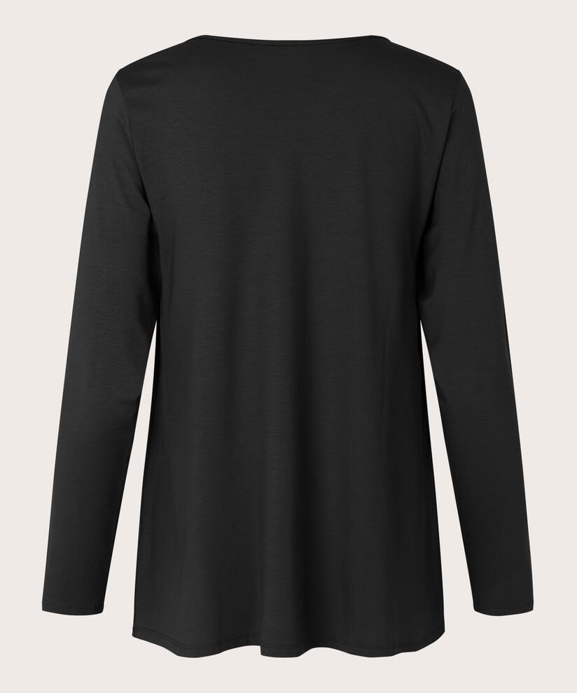 Digla JERSEY Top, Black, hi-res