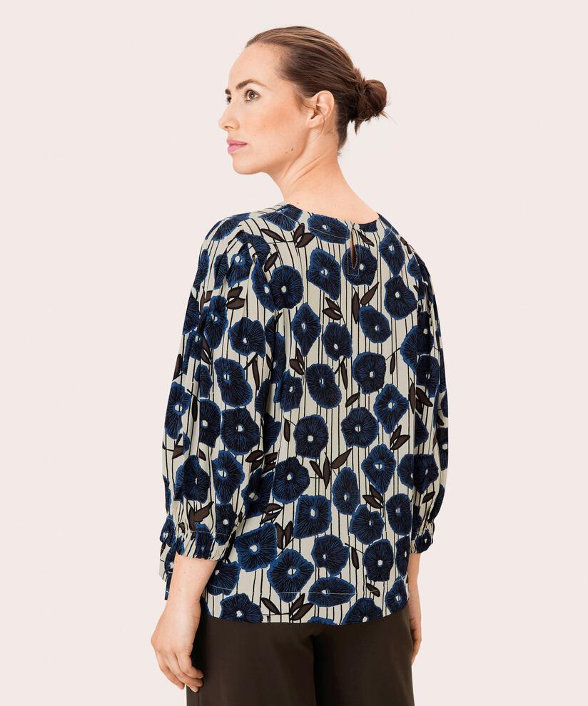 Brisa Bluse, True Navy, hi-res
