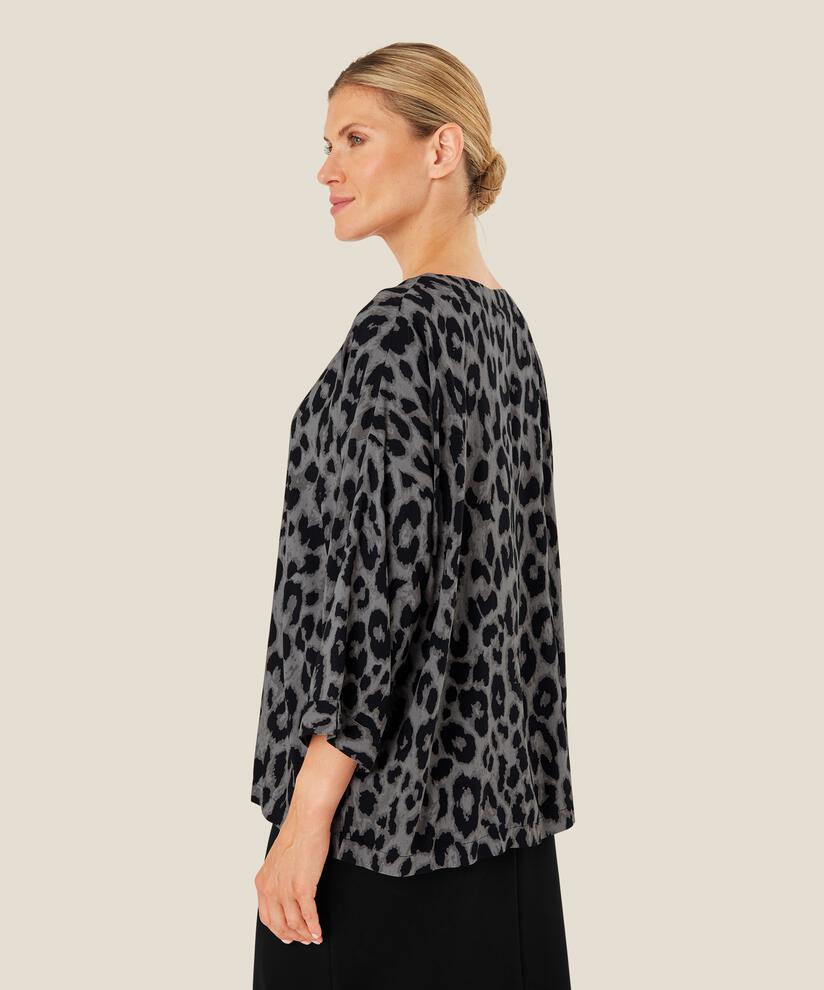 Becca Top, Steel Grey
