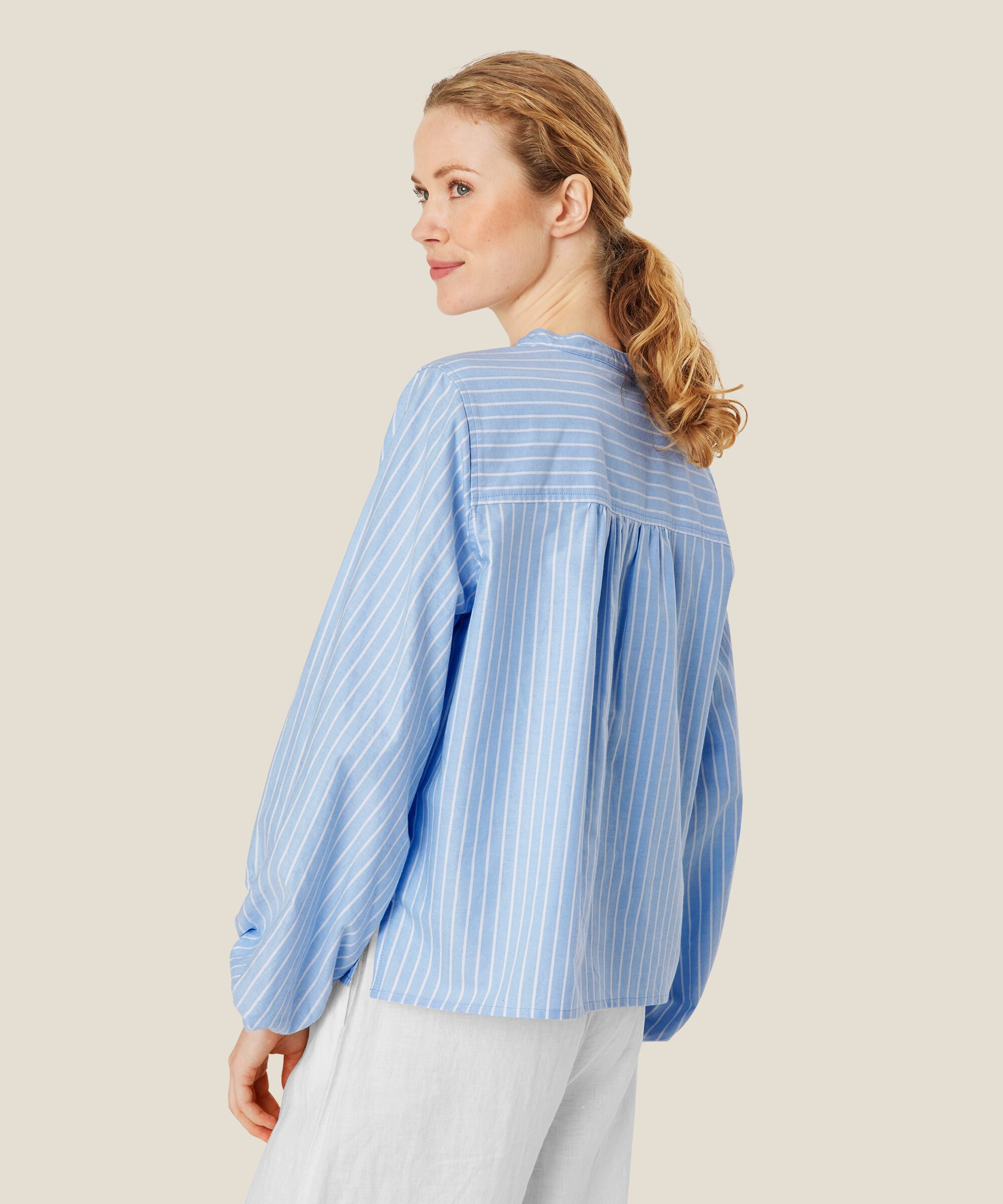 Ilene Skjorte, Blue Bonnet