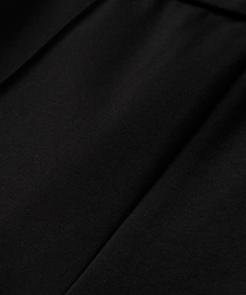PIANA JERSEY BUKSER, Black, hi-res