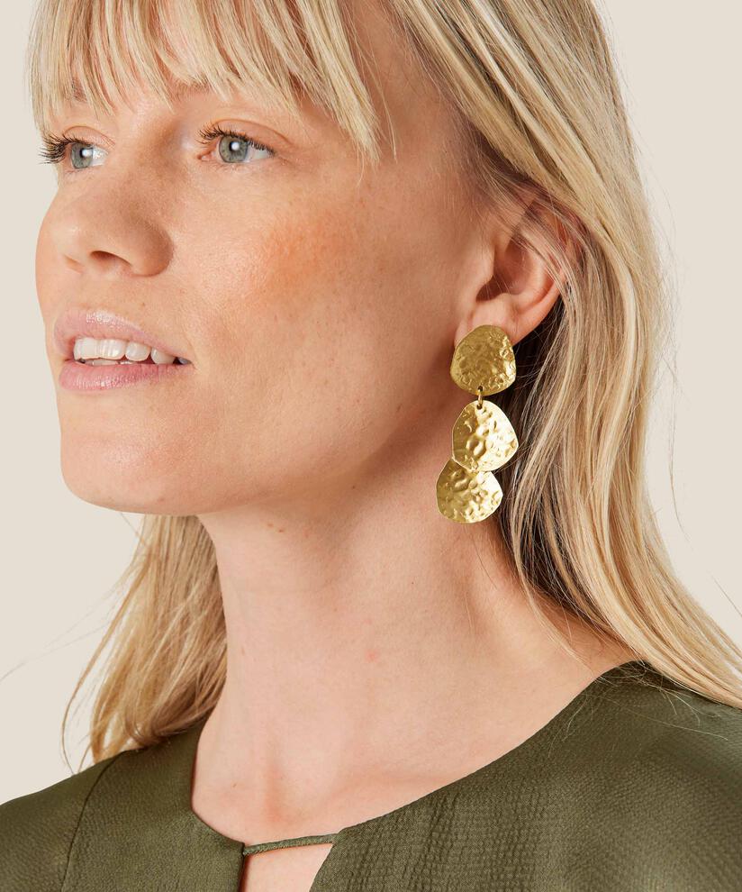 Reesel Øreringe, Gold