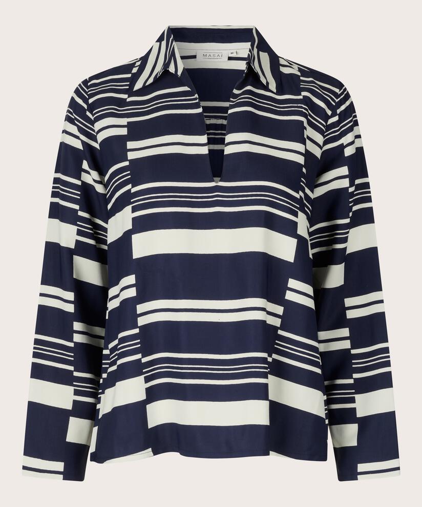 Bonela Top, Navy Blazer
