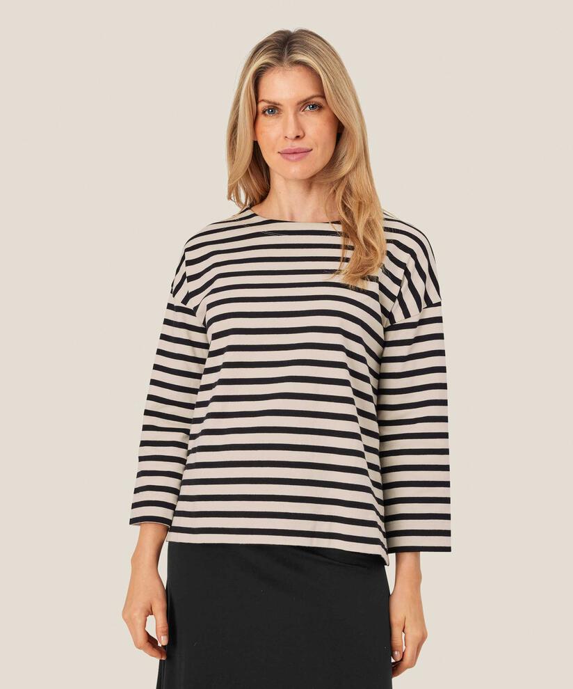 Beannie JERSEY Top, Black