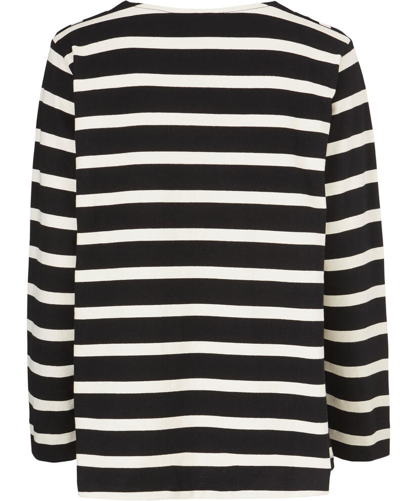 BELINA JERSEY TOP, Black