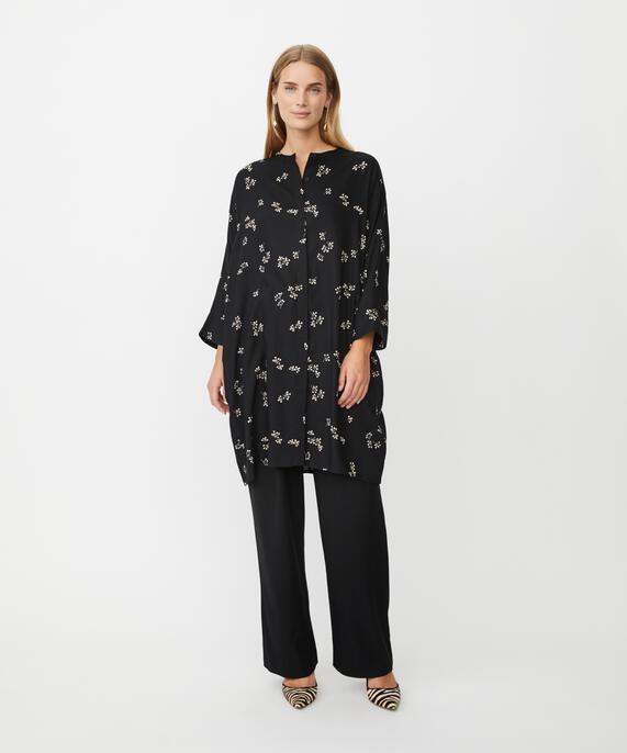 Iosetta Skjortekjole, Black